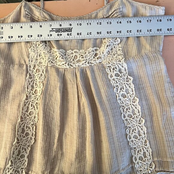 Boston Proper Brown and Cream Camisole - Picture 5 of 7